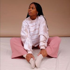 Oversized tie dye sweatshirt